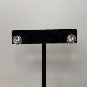 Swarovski crystal stud earrings